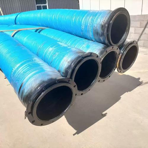 DN152大型法兰连接高压钢丝骨架橡胶管——工业吸排泥与输水应用探析